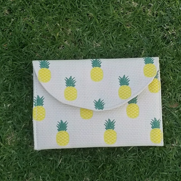 Forever 21 Handbags - Pineapple embroided clutch